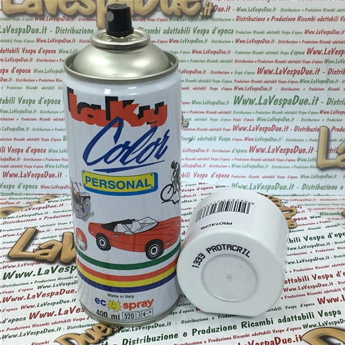 Peinture acrylique transparente protectrice en aérosol pour métaux, aérosol de 400 ml avec valve autonettoyante