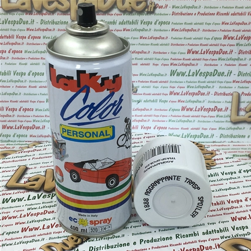 Peinture aérosol transparente pour ailerons et pièces en plastique, usage professionnel, aérosol de 400 ml avec valve autonettoyante