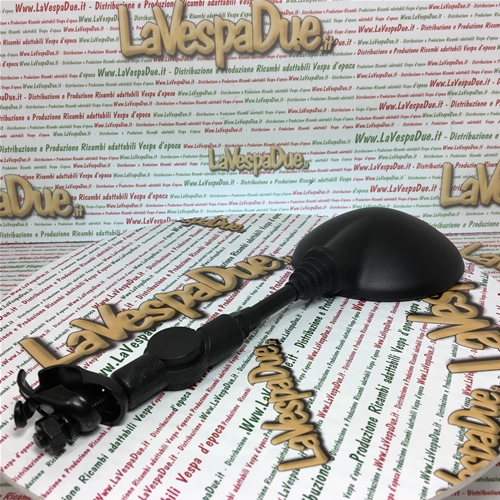 Espejo retrovisor plegable derecho e izquierdo con abrazadera para PIAGGIO CIAO SI BRAVO GRILLO BOXER