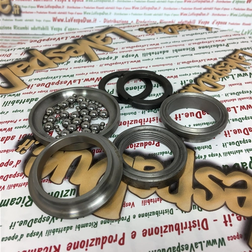 Kit de tapas superior e inferior de la columna de dirección para quinta rueda de VESPA 125 V1T a V15T V30T a V33T U VU1T VM1T VM2T APE A1T a A15T