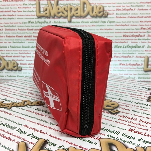 Trousse de premiers secours d'urgence pour moto DIN13167-2014