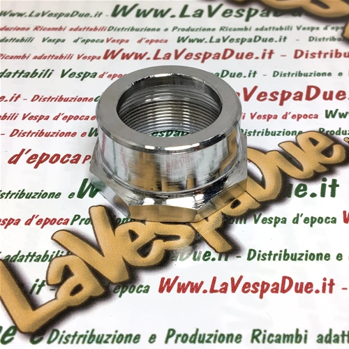 Écrou traversant M28 Ø23 pour colonne de direction de fourche avant PIAGGIO 50 SI FL2 MIX BOSS ro 249324