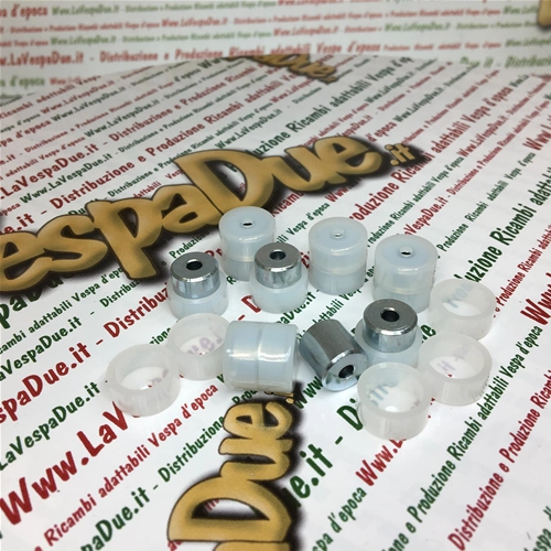 Kupplungshalbscheiben-Rollensatz Halbschalen für Piaggio SI FL2 MIX CIAO TRE MIX TEEN EURO 1 BRAVO ERRE2 SUPER BRAVO BOSS GRILLO für Modelle mit Variomatik ro 104559 104560 Rollen