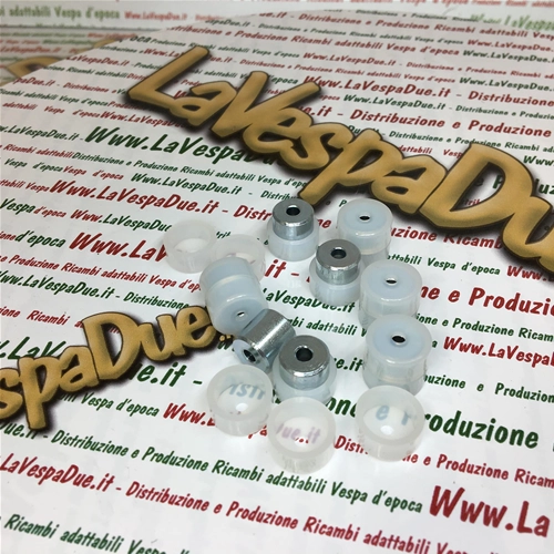 Kupplungshalbscheiben-Rollensatz Halbschalen für Piaggio SI FL2 MIX CIAO TRE MIX TEEN EURO 1 BRAVO ERRE2 SUPER BRAVO BOSS GRILLO für Modelle mit Variomatik ro 104559 104560 Rollen