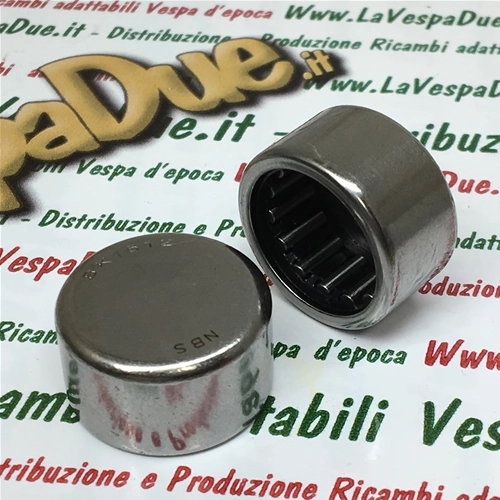 Geschlossenes Rollenlager 15 x 12 x 21 BK1512 für Hinterrad-Trommelbremsnabe für PIAGGIO CIAO EURO 1 2 MIX TEEN BRAVO ERRE 2 BOXER SI FL2 GRILLO BOSS SUPERBRAVO von 1971 bis 2004 RO 103689