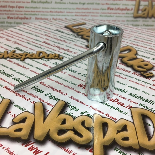 Folding spark plug wrench, hex 21, for VESPA and PIAGGIO SI CIAO mopeds