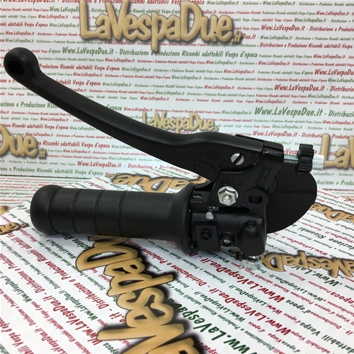Soporte de palanca derecha para el control del gas del freno delantero, completo con palancas de nailon para PIAGGIO 50 SI CIAO a partir de 1994.