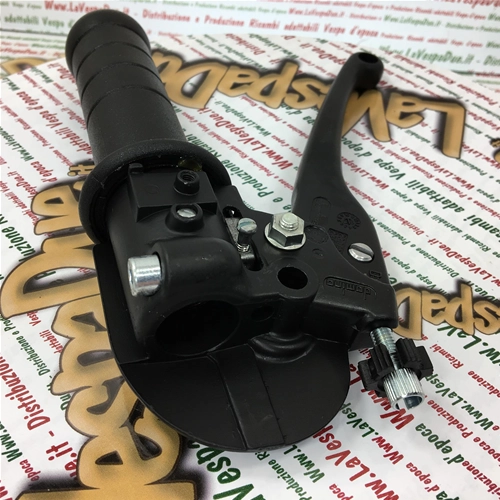 Soporte de palanca derecha para el control del gas del freno delantero, completo con palancas de nailon para PIAGGIO 50 SI CIAO a partir de 1994.