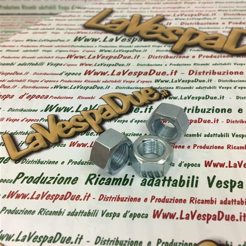 Tuerca alta M11 Ø 11 mm llave 17 mm para eje de pasador de rueda delantera y trasera para Piaggio 50 SI FL2 MIX BOSS BRAVO 3 ERRE 2 CIAO EURO 1 2 MIX TEEN GRILLO SUPERBRAVO 3 ro 114415