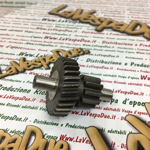 Engranaje Duplo reforzado PIAGGIO 50 SI FL2 BRAVO ERRE 2 CIAO MIX TEEN BOSS Z 10 dientes rectos Z 29 dientes helicoidales Eje del buje trasero Variador de rueda ro 178696