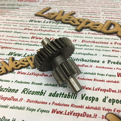 Engranaje Duplo reforzado PIAGGIO 50 SI FL2 BRAVO ERRE 2 CIAO MIX TEEN BOSS Z 10 dientes rectos Z 29 dientes helicoidales Eje del buje trasero Variador de rueda ro 178696