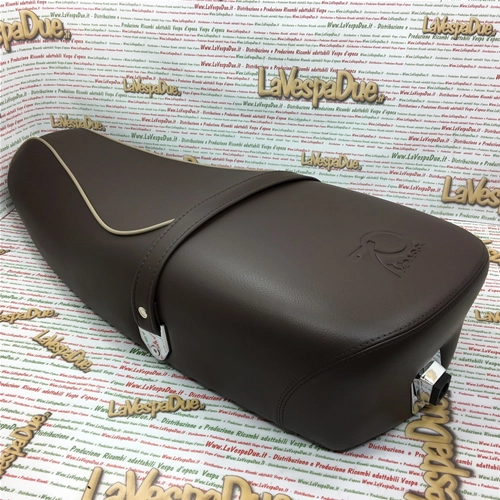 Sillín original Piaggio 70 aniversario, color marrón, para VESPA PX 80 125 150 200 PE LUSSO PX 98 MY ro 1B003671