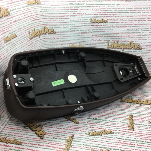 Sillín original Piaggio 70 aniversario, color marrón, para VESPA PX 80 125 150 200 PE LUSSO PX 98 MY ro 1B003671