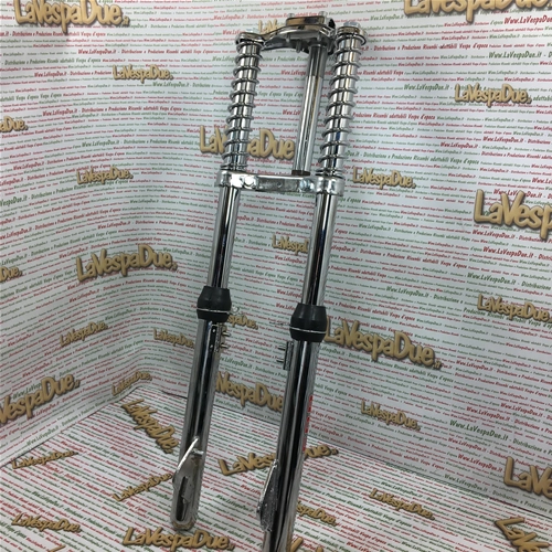 Fourche télescopique chromée pour PIAGGIO 50 CIAO EURO 1 2 MIX TEEN ro 175853 814427, pivot de 25 mm