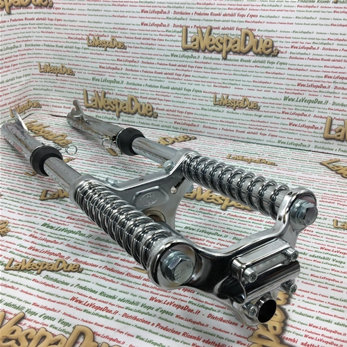 Fourche télescopique chromée pour PIAGGIO 50 CIAO EURO 1 2 MIX TEEN ro 175853 814427, pivot de 25 mm