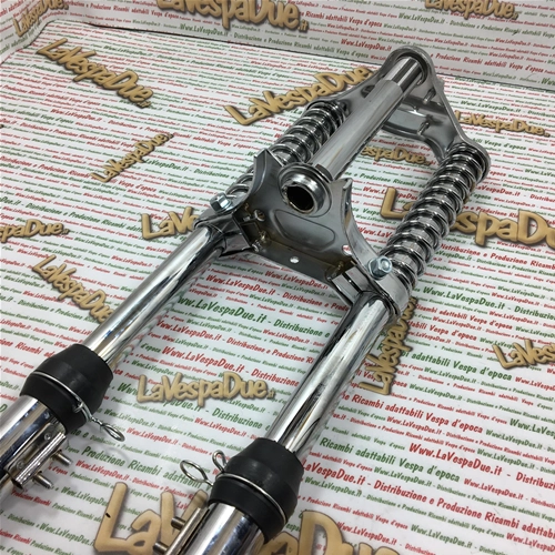 Fourche télescopique chromée pour PIAGGIO 50 CIAO EURO 1 2 MIX TEEN ro 175853 814427, pivot de 25 mm