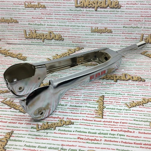 Forcella forcina anteriore cromata EBR Racing per PIAGGIO 50 CIAO EURO 1 2 MIX TEEN r.o. 175853 814427 canotto 25 mm