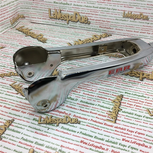 Forcella forcina anteriore cromata EBR Racing per PIAGGIO 50 CIAO EURO 1 2 MIX TEEN r.o. 175853 814427 canotto 25 mm