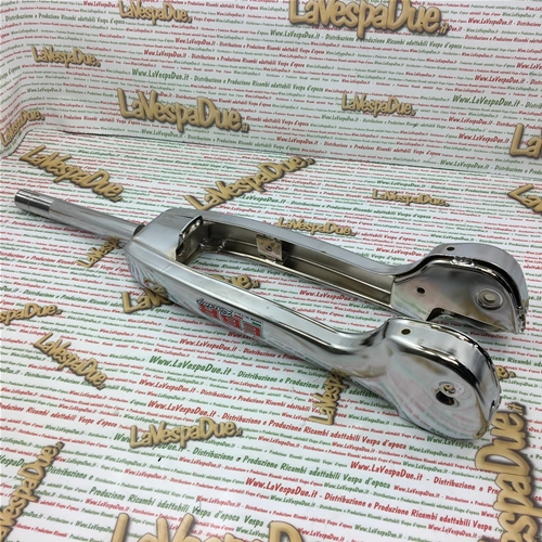 Forcella forcina anteriore cromata EBR Racing per PIAGGIO 50 CIAO EURO 1 2 MIX TEEN r.o. 175853 814427 canotto 25 mm