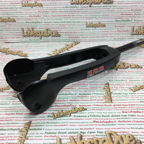 Fourche avant EBR Racing noire pour PIAGGIO 50 CIAO EURO 1 2 MIX TEEN ro 175853 814427, axe de 25 mm
