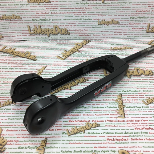 Fourche avant EBR Racing noire pour PIAGGIO 50 CIAO EURO 1 2 MIX TEEN ro 175853 814427, axe de 25 mm