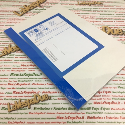 ORIGINAL PIAGGIO KOMPLETTER MOTORDICHTUNGSSATZ MIT O-RING UND VERGASER FÜR VESPA 50 90 125 von 1965 bis 1984 NLR SPECIAL SS SUPER SPRINTER ET3 PRIMAVERA NUOVA 125 RO 091925