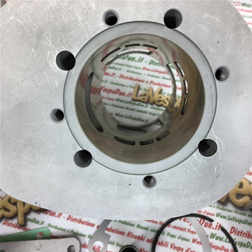 OFERTA ESPECIAL Grupo 26031903 PINASCO THERMAL 9 Puertos GT 957 VTR Esclavo en Aluminio 215 Diámetro 69 mm Carrera 57 mm Para Vespa 200 PE PX