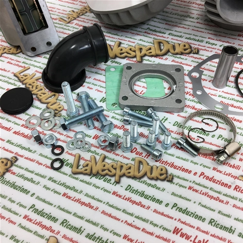 OFERTA ESPECIAL Grupo 26031903 PINASCO THERMAL 9 Puertos GT 957 VTR Esclavo en Aluminio 215 Diámetro 69 mm Carrera 57 mm Para Vespa 200 PE PX