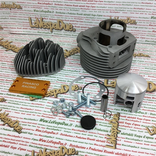 Kit cylindre en aluminium PINASCO 26032902 960 RR MASTER 225 cm³. Diamètre 69 mm, course 60 mm. Pour Vespa 200 PE PX Rally.