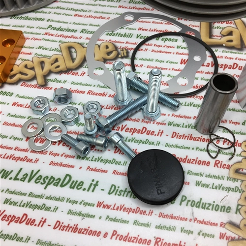 Kit cylindre en aluminium PINASCO 26032902 960 RR MASTER 225 cm³. Diamètre 69 mm, course 60 mm. Pour Vespa 200 PE PX Rally.