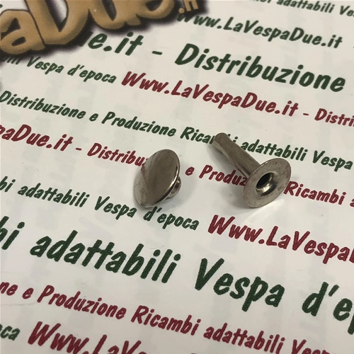 Remache Remaches de pasador Cabeza de remache mm 11 Perfiles de fijación VESPA Cubierta del capó Asiento y LAMBRETTA ro 018074