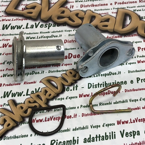Kit de poleas y tubos para soporte de cables de cambio de marchas y acelerador para VESPA 50 90 125 150 160 180 200 R SS PRIMAVERA ET3 GT GTR SUPER SPRINT VELOCE RALLY ro 070569 101192 070573