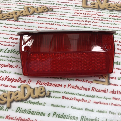 SIEM Rücklichtgehäuse rot Dach Grau für VESPA 50 SPECIAL ELESTART ro 125681