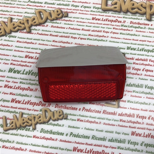 SIEM Rücklichtgehäuse rot Dach Grau für VESPA 50 SPECIAL ELESTART ro 125681