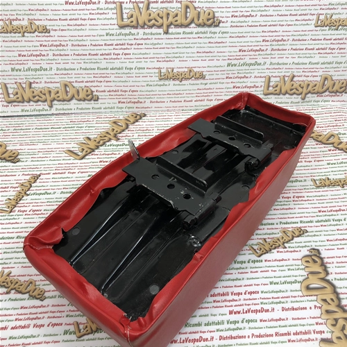 Kompletter roter Sattel für PIAGGIO 50 SI altes Modell ro 198081