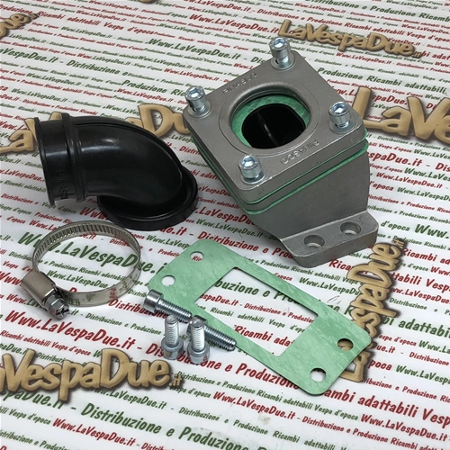 Kompletter Membranventil-Ansaugkrümmer PINASCO SLAVE 25381100 für VESPA PX 80 125 150 200