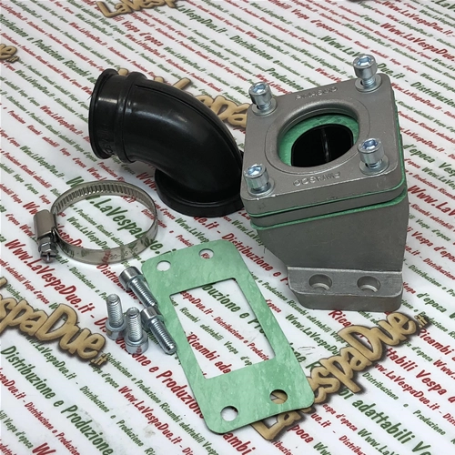 Kompletter Membranventil-Ansaugkrümmer PINASCO SLAVE 25381100 für VESPA PX 80 125 150 200