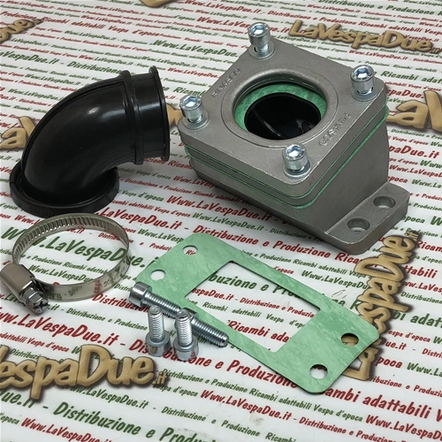 Kompletter Membranventil-Ansaugkrümmer PINASCO SLAVE 25381100 für VESPA PX 80 125 150 200