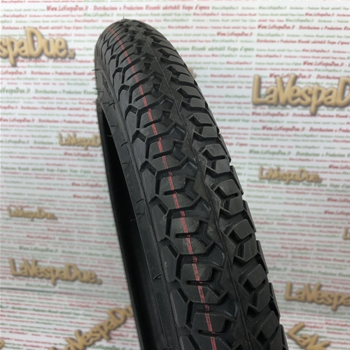 Neumático MITAS SAVA 2 1/4 16 2.25 16 38J TT reforzado diseño B8 para ciclomotor Piaggio 50 CIAO BRAVO SI BOXER