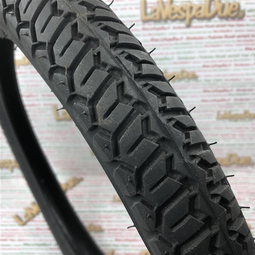 Neumático MITAS SAVA 2 1/2 16 2.50 16 42J TT reforzado diseño B8 para ciclomotor Piaggio 50 CIAO BRAVO SI BOXER