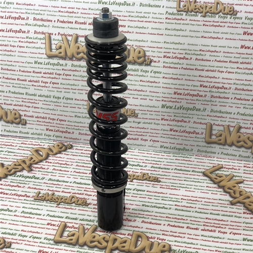 Ammortizzatore Anteriore YSS VESPA 80 125 150 200 PX PE ARCOBALENO T5 MY 98 Idraulico Regolabile con Precarico molla con Filettatura YSS VD222-255T-01-X
