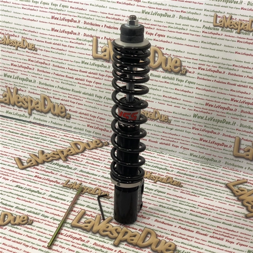 Ammortizzatore Anteriore YSS VESPA 80 125 150 200 PX PE ARCOBALENO T5 MY 98 Idraulico Regolabile con Precarico molla con Filettatura YSS VD222-255T-01-X