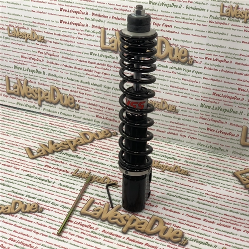 Ammortizzatore Anteriore YSS VESPA 80 125 150 200 PX PE ARCOBALENO T5 MY 98 Idraulico Regolabile con Precarico molla con Filettatura YSS VD222-255T-01-X