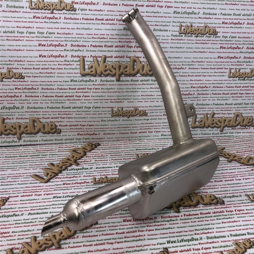 Silenciador de níquel mate para VESPA 125 V11T V12T para Hoffmann Rod Gear, faro delantero bajo
