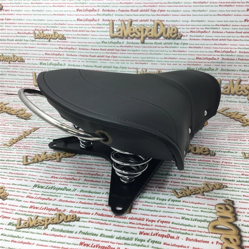 Estructura delantera de asiento individual completa con cubierta para VESPA 150 struzzo VL1T de 1954 a 1956.