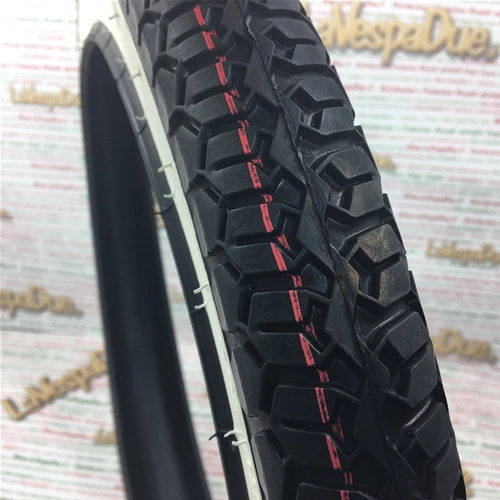 MITAS SAVA 2 1/4 16 2,25 16 Weißwand 38J TT B8 Design verstärkter Reifen für Piaggio 50 CIAO BRAVO SI BOXER Mopeds