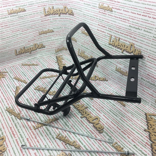 Rear pannier rack painted black for VESPA 125 150 180 200 gs VBA VBB VNB TS GS SS SPRINT 180 RALLY GT GTR SUPER GL