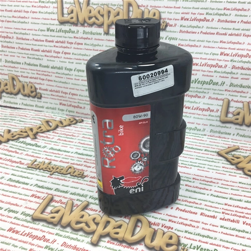 ENI ROTRA BIKE 80W-90 Hochdruck-Getriebeöl für Roller, Mopeds, Vespa, Ape, Lambretta und diverse Motorräder, 1 Liter