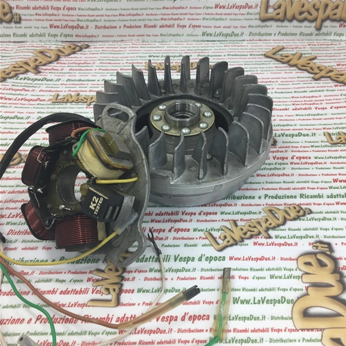 Stator et volant moteur électronique 12 V complets pour LAMBRETTA GP TV SX 175 200, diamètre de la partie étroite du cône 18 mm