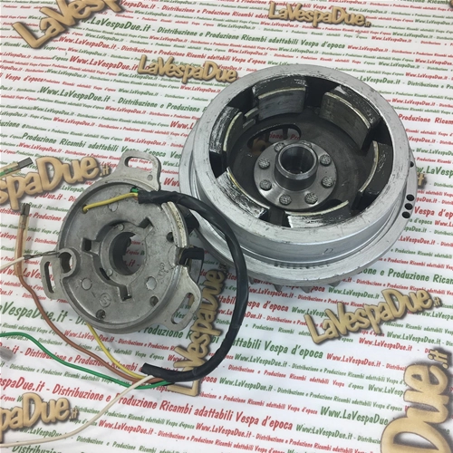 Stator et volant moteur électronique 12 V complets pour LAMBRETTA GP TV SX 175 200, diamètre de la partie étroite du cône 18 mm